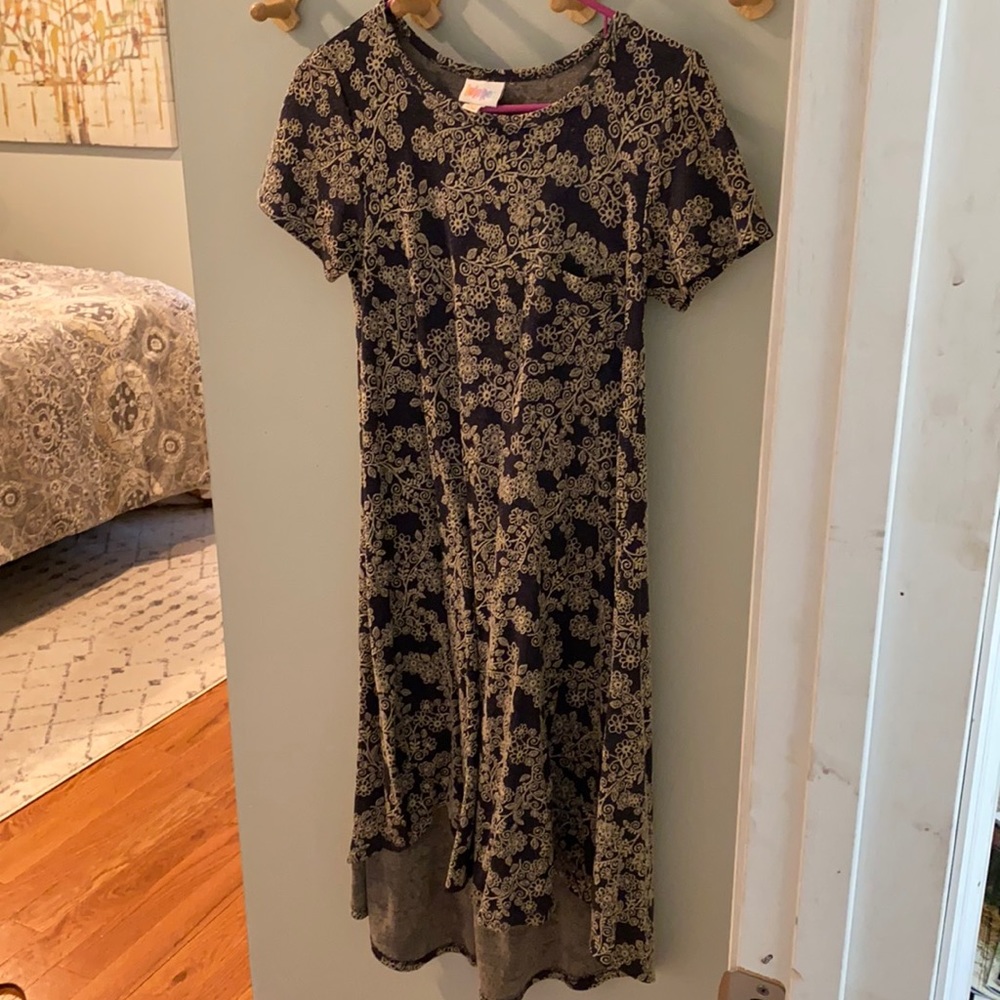 Denim LulaRoe High Low Dress